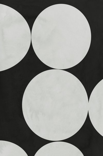 太字の黒と白の円 作： cartissi