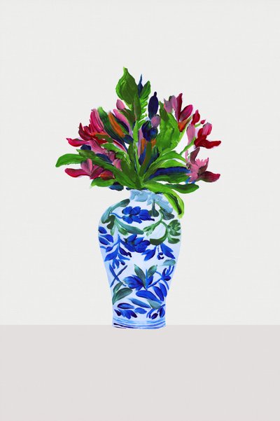 色とりどりの花 作： 