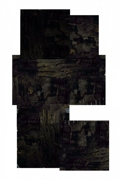 ダークゴールドの抽象画 作： cartissi
