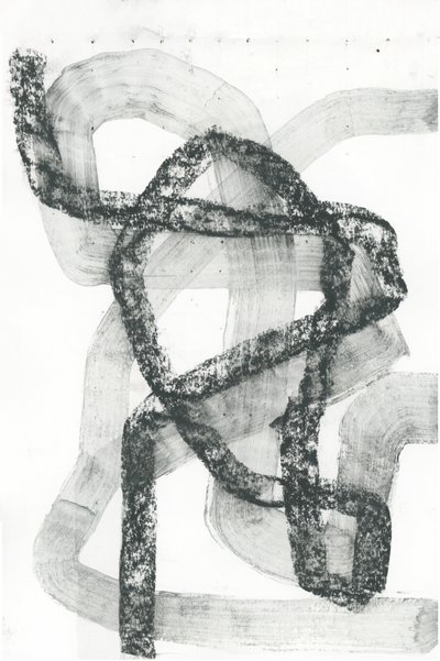 絡み合う闇の線 作： cartissi