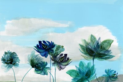 空に咲く幻想的な花 作： cartissi