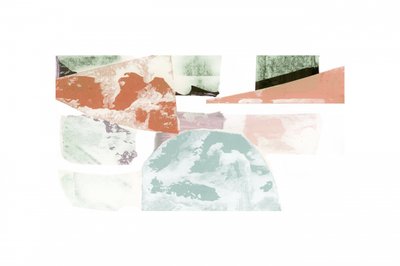 パステルカラーの重ねた形 作： cartissi