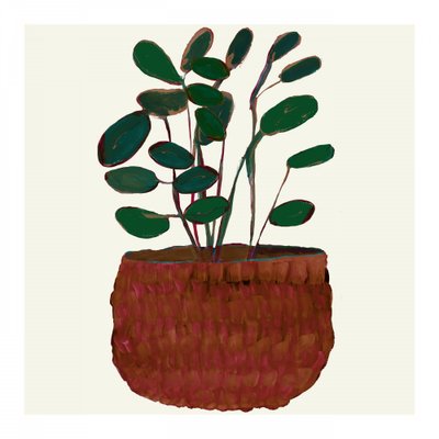 豊かな緑の鉢植え 作： cartissi