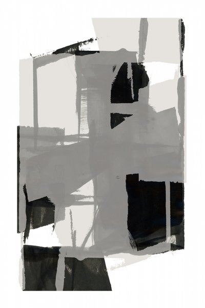モノクロの抽象的な形 作： cartissi