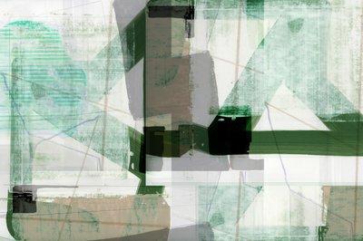 落ち着いた幾何学模様を重ねたデザイン 作： cartissi