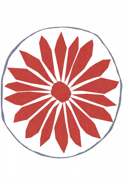 赤い民の花 作： 