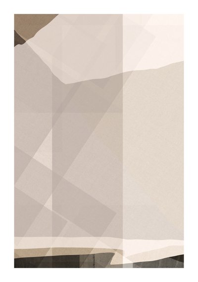 ソフトベージュの抽象画 作： cartissi