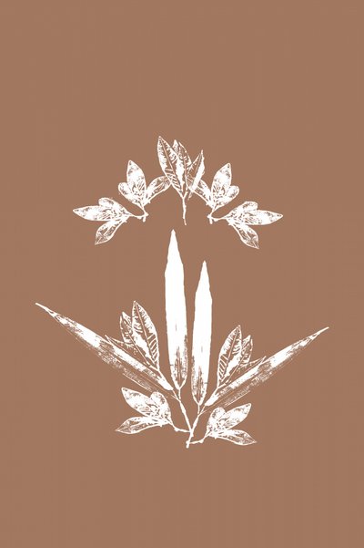 装飾的な植物の葉 作： cartissi