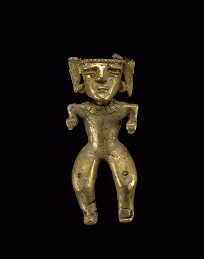 立ち姿、西暦200〜 1600年（ゴールド） 作： civilization Quimbaya