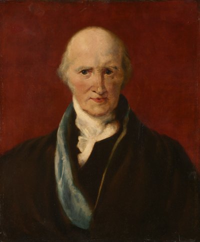 ベンジャミン・ウェストの肖像 作： copy after Thomas Lawrence
