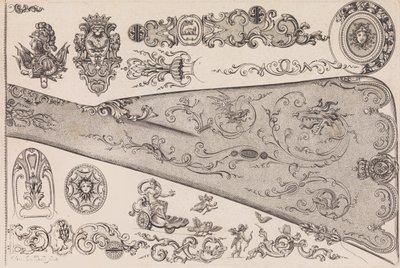 Plate seven from Nouveavx Desseins D