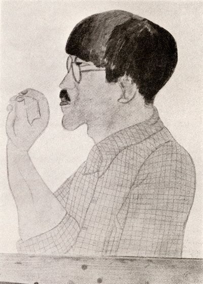 レナード・藤田嗣治（リトグラフ） 作： de Montparnasse (1901 53) Kiki