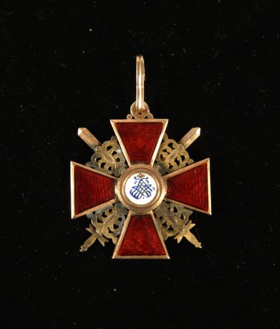 聖アンナ騎士団のバッジ、3等、18世紀後半。 作： decorations and medals Orders