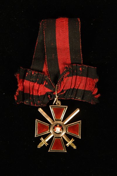 聖ウラジミール騎士団のリバンドとバッジ、4階、19世紀 作： decorations and medals Orders