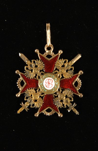 聖スタニスラウス騎士団のバッジ、3等 作： decorations and medals Orders