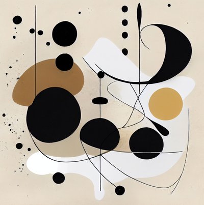 ボハウ・アブストラクト・アート 作： F. Abderrahim