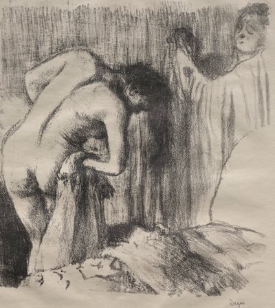 お風呂のあとⅢ 作： imitator of Antoine Louis Barye