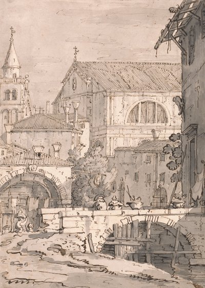 ベネチアン ファンタジー 作： imitator of Canaletto
