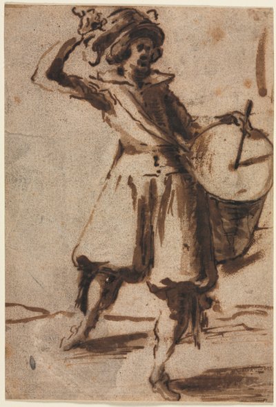 ドラマー 作： manner of Jacques Callot