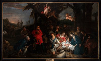 A Adoração dos Pastores 作： or Liemaecker Nicolaas de Liemakere