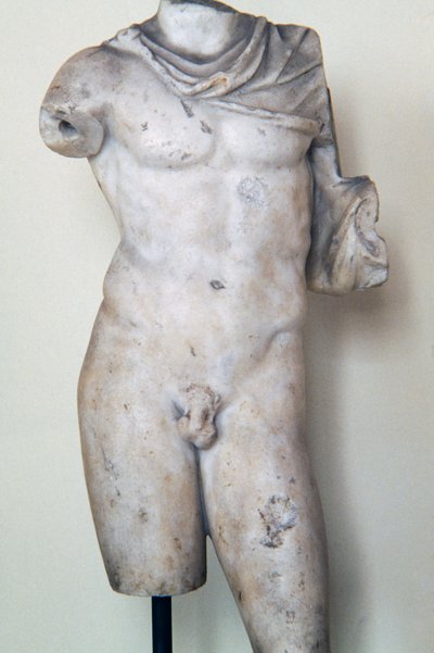 男性像、ギリシャの原型からローマの彫像、ローマ文明 作： Theodore Charles Ange Coquelin