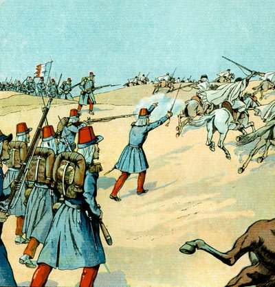 1830年、フランス軍によるアルジェリア征服 作： pseudonym for Onfray de Breville Jacques Job