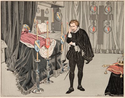 ジャック・マリー・ガストン・オンフレー・ド・ブレヴィル（JOB）（1858-1931）が描いた「Le bon roy Henri」からの引用。6月9日 作： pseudonym for Onfray de Breville Jacques Job