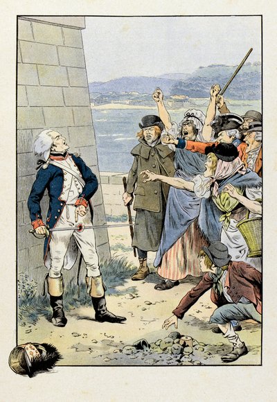 プリマスに捕らわれていた時、Theophile-Malo Corret de La Tour (or Latour) d