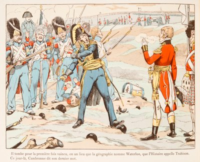 Jacques Marie Gaston Onfroy de Breville dit JOB (1858-1931) - 1815年にイギリス人に頼まれて行ったワーテルロー・カンブロンヌ、Private Collection 作： pseudonym for Onfray de Breville Jacques Job