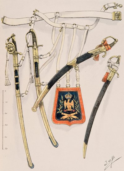 Jacques Marie Gaston Onfroy de Breville dit JOB (1858-1931) - フランス軍の常備服。第二帝政期の帝国軍、個人蔵 作： pseudonym for Onfray de Breville Jacques Job