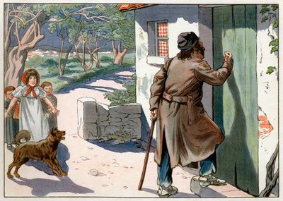 ヨアヒム・ムラット（1767-1815）は、1815年にナポリから逃亡した後、プロヴァンスを放浪した。ジャック・マリー・ガストン・オンフレー・ド・ブレヴィル・ディット・ジョブ（1858-1931）による版画 作： pseudonym for Onfray de Breville Jacques Job