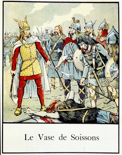 ソワソンの花瓶 - ジャック・バンヴィル著「フランス小史」（マネ編）より 作： pseudonym for Onfray de Breville Jacques Job