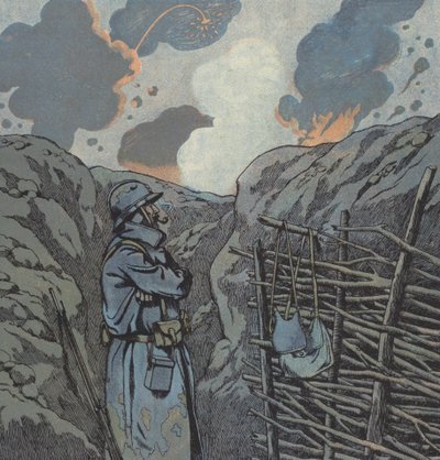 The Great War of 1914-1918（カラーリトグラフ 作： pseudonym for Onfray de Breville Jacques Job