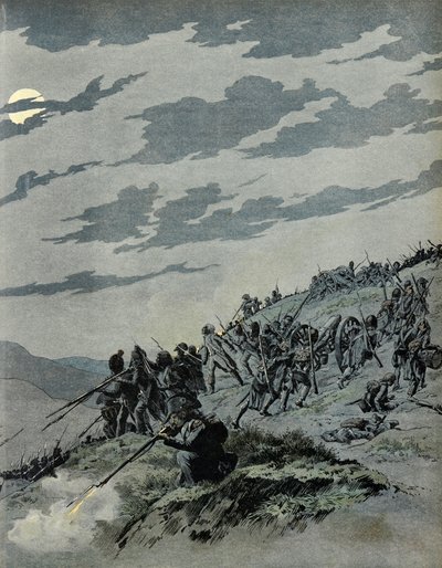 スペイン人に対抗するピレネー軍 - Theophile-Malo Corret de La Tour (or Latour) d