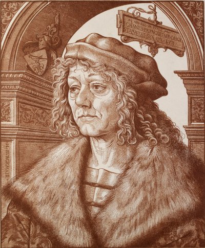 ヨハネス・パウムガルトナーの肖像、1512年 作： the Elder Hans Burgkmair