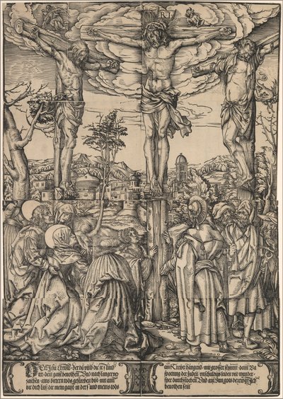 はりつけ、1527年。 作： the Elder Hans Burgkmair