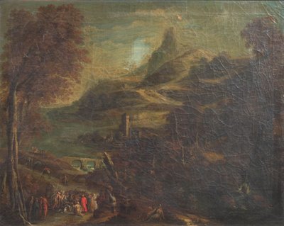 聖書をモチーフにした風景 作： van de Laeter