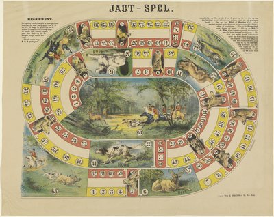 Jagt-Spel (オブジェクトのタイトル) 作： weduwe Elias Spanier and Zn