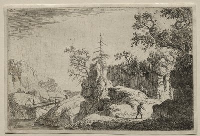 山の風景 作： workshop of Giunta di Tugio