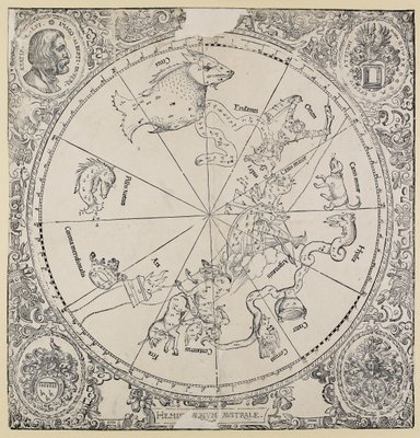 南半球の天体図