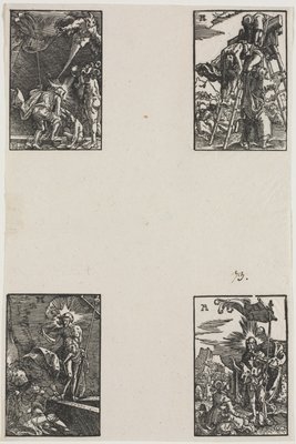 人の堕落と贖い、c。 1515。                                    アート作品の設定をする
