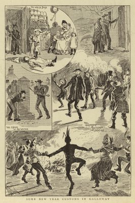 ギャロウェーのいくつかの新年の習慣 作： アレクサンダー・スチュアート・ボイド