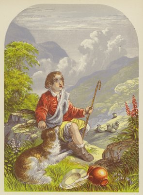 屈辱の谷の羊飼いの少年