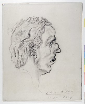 絵画 Portrait File:NDL-DC 1311326-Watanabe Kazan-其角肖像真蹟-crd.jpg