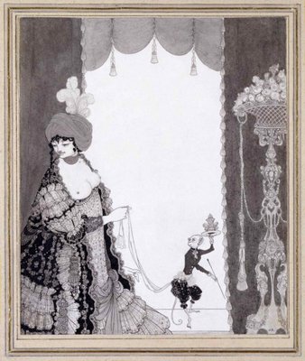 猿を連れた婦人、1897年。