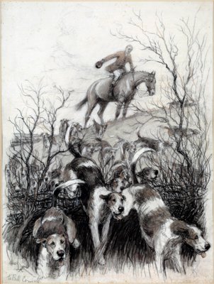 CECILE BAIRD ORIGINAL CREATION CLAY YORKIE PUPS DOGS IN