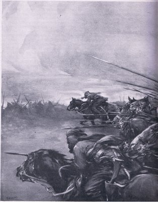 王のために戦うインドの無愛想な息