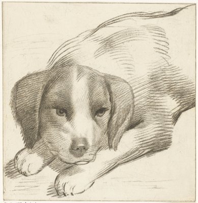 犬の絵 Cornelis_van_Noorde_-