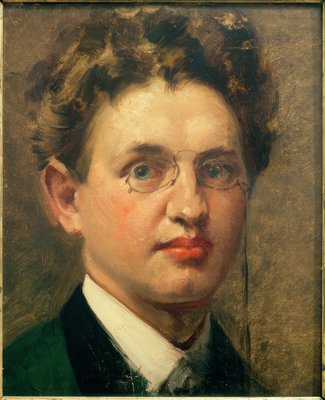 村長自画像　高さ7㎝ Curt_Herrmann_-