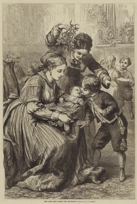 ヤドリギの下のファーストキス